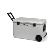 Steamy Marine Pro 70 - Glacière Marine 70L Blanche, Isolation 6 Jours, Loquets Inox, Double Vidange - Idéale Bateau Et Camping
