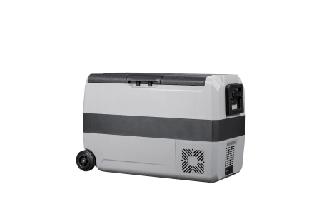 Steamy-E Dual Zone Roller Glacière à Compresseur Électrique Sur Roues (50 litres)