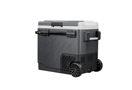 Steamy-E Dual Zone Roller Glacière Électrique à Compresseur Sur Roues (60 litres)