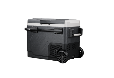 Steamy-E Dual Zone Roller Glacière Électrique à Compresseur Sur Roues (50 litres)