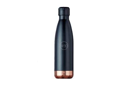 W10 Gourde Bevington à isolation sous vide (480 ml) noire