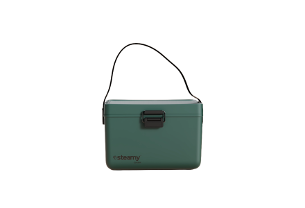 Steamy Classy (12 Liter) Glacière avec Bandoulière Verte