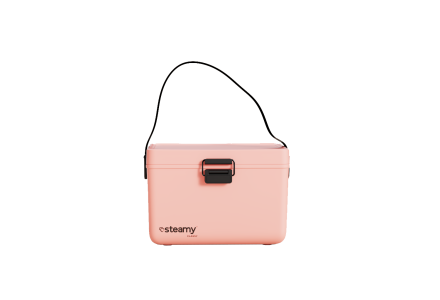 Steamy Classy 12 (12 Liter) Glacière avec bandoulière Salmon Pink