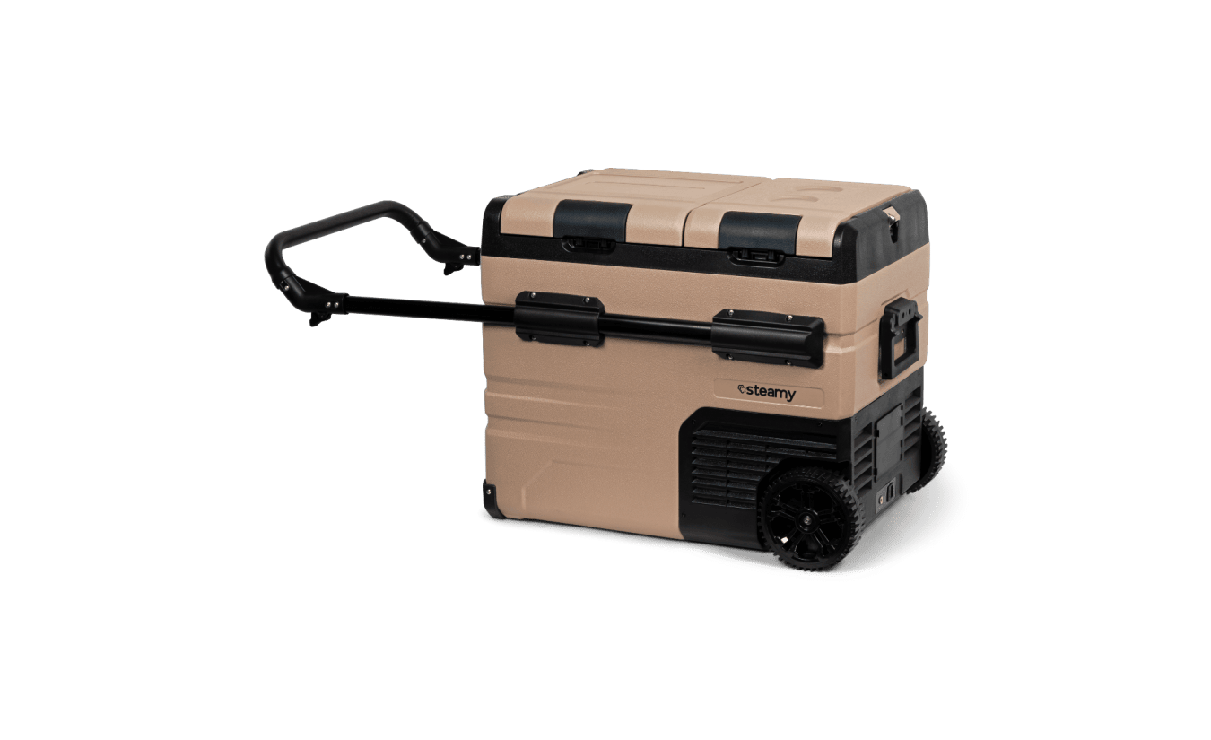 Glacière Électrique, Réfrigérateur de Voiture 25L Connexion Téléphone Congélateur Réfrigérateur Glacière Véhicule Réfrigérateur 100 à 240v Prise EU pour Voyage Camping Extérieur