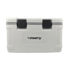 Steamy Marine 35 (35 Litres) Glacière Blanc + 2x Élément de refroidissement Grande avec une grosse remise