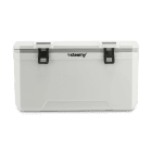 Steamy Marine 120 (120 Liter) Glacière Blanc + 1x élément de refroidissement XXL avec une grosse remise