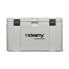 Steamy Marine Pro 70 (70 Liter) Glacière Blanc + 1x élément de refroidissement XXL avec une grosse remise