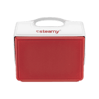 Steamy Sport 15 (15 Liter) Glacière Rouge + 1x Tapis de Réfrigérants (88 Cubes) avec une grosse remise