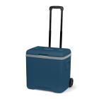 Steamy Cool 30 Roller (30 Litres) Glacière sur roues Bleu + 2x Élément de refroidissement Grande avec une grosse remise